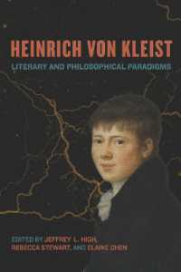 Heinrich von Kleist : Literary and Philosophical Paradigms (Studies in German Literature Linguistics and Culture)