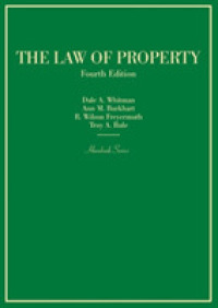 The Law of Property (Hornbook Series) （4TH）
