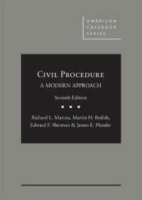 Civil Procedure : A Modern Approach - CasebookPlus (American Casebook Series (Multimedia)) （7TH）