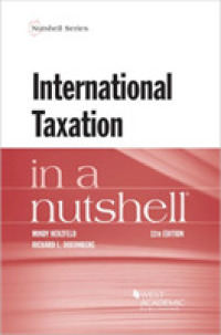 International Taxation in a Nutshell (Nutshell Series) （11TH）