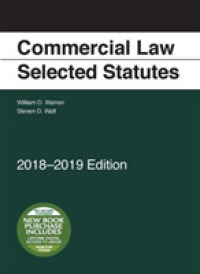 Commercial Law, Selected Statutes 2018-2019 Edition (Selected Statutes)
