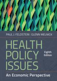 Health Policy Issues : An Economic Perspective