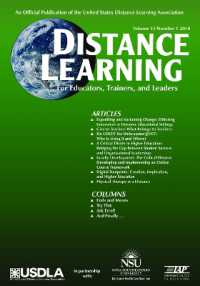 Distance Learning Vol 15 Issue 1 (Distance Learning Journal)