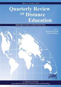 Quarterly Review of Distance Education Vol 19 Issue 3 (Quarterly Review of Distance Education Journal)