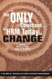 The Only Constant in HRM Today is Change (Research in Human Resource Management)