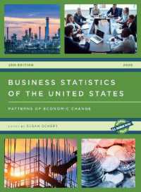 Business Statistics of the United States 2020 : Patterns of Economic Change (U.S. Databook Series) （25TH）
