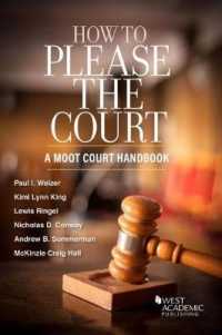 How to Please the Court : A Moot Court Handbook (Higher Education Coursebook)