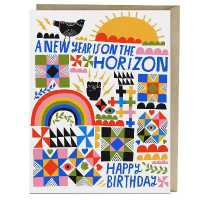 6-Pack Lisa Congdon for Em & Friends Women a New Year Card