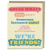 Guess What? Friends! Card (Em & Friends Greeting Cards)