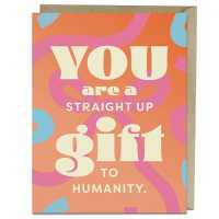 Straight-Up Gift Card (Refresh) (Em & Friends Greeting Cards)