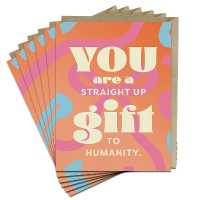 6-Pack Em & Friends Straight-up Gift Greeting Cards