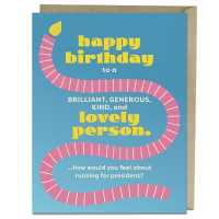 Lovely Person Birthday Card (Em & Friends Greeting Cards)