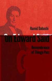 On Edward Said : Remembrance of Things Past