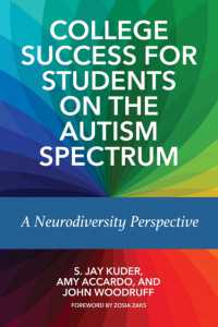 College Success for Students on the Autism Spectrum : A Neurodiversity Perspective