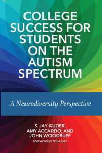 College Success for Students on the Autism Spectrum : A Neurodiversity Perspective