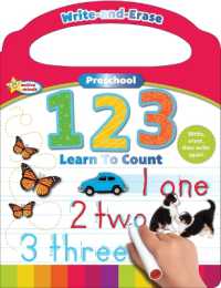 Active Minds Write-And-Erase Preschool 123 : Learn to Count （Board Book）