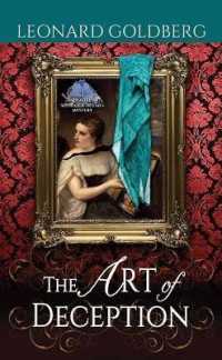 The Art of Deception : A Daughter of Sherlock Holmes Mystery （Large Print Library Binding）