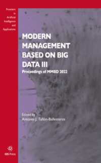 Modern Management based on Big Data III : Proceedings of MMBD 2022