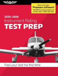 Instrument Rating Test Prep 2025-2026 : Paperback Plus Software--Pass Your FAA Exam (Asa Test Prep) （2025-2026）