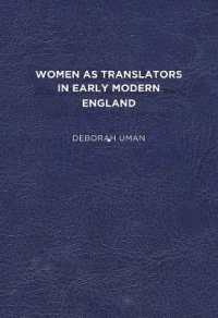 Women as Translators in Early Modern England