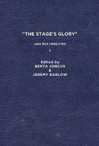 'the Stage's Glory' : John Rich (1692-1761)