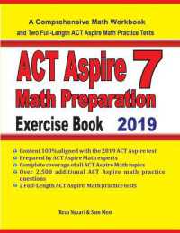 ACT Aspire 7 Math Preparation Exercise Book : A Comprehensive Math Workbook and Two Full-Length ACT Aspire 7 Math Practice Tests