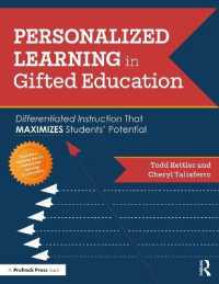 Personalized Learning in Gifted Education : Differentiated Instruction That Maximizes Students' Potential -- Paperback / softback