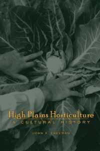 High Plains Horticulture : A History