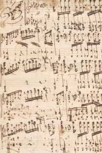 Piano music by Louis Moreau Gottschalk Field Journal Notebook， 50 pages/25 sheets， 4x6 (Poetose Notebooks)