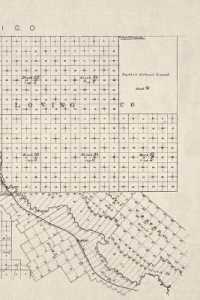 El Paso County， Texas Vintage Map Field Journal Notebook， 50 pages/25 sheets， 4x6 (Poetose Notebooks)