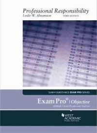 Exam Pro on Professional Responsibility (Exam Pro Series) （3RD）