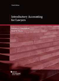 Introductory Accounting for Lawyers (American Casebook Series) （3RD）