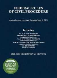Federal Rules of Civil Procedure : Educational Edition, 2021-2022 (Selected Statutes)