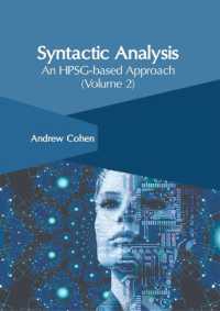 Syntactic Analysis: An Hpsg-Based Approach (Volume 2)