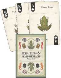 Reptiles and Amphibians Playing Cards