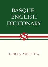 Basque-English Dictionary (The Basque Series)