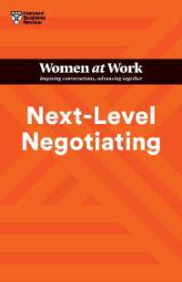 Next-Level Negotiating (HBR Women at Work Series) (Hbr Women at Work Series)