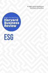 ESG : The Insights You Need from Harvard Business Review (Hbr Insights Series)