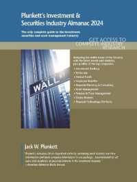 Plunkett's Investment & Securities Industry Almanac 2024 : Investment & Securities Industry Market Research, Statistics, Trends and Leading Companies