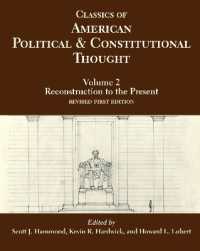 Classics of American Political and Constitutional Thought, Volume 2 : Reconstruction to the Present