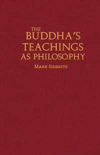 The Buddha's Teachings as Philosophy