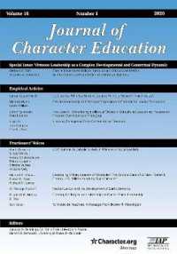 Journal of Character Education Vol 16 Issue 1 (Journal of Character Education)