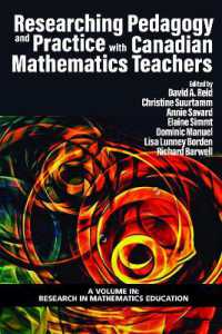 Researching Pedagogy and Practice with Canadian Mathematics Teachers (Research in Mathematics Education)