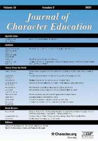 Journal of Character Education Vol 16 Issue 2 (Journal of Character Education)