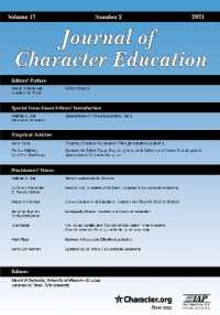 Journal of Character Education Vol 17 Issue 1 (Journal of Character Education)