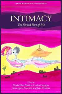 Intimacy : The Shared Part of Me (Annals of Cultural Psychology)