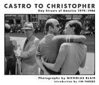 Castro to Christopher : Gay Streets of America 1979-1986