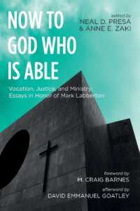 Now to God Who Is Able : Vocation， Justice， and Ministry: Essays in Honor of Mark Labberton