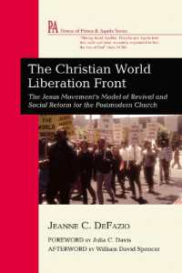 The Christian World Liberation Front: The Jesus Movement's Model of Revival and Social Reform for the Postmodern Church (House of Prisca and Aquila")