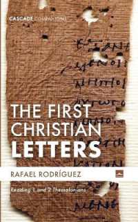The First Christian Letters: Reading 1 and 2 Thessalonians (Cascade Companions")